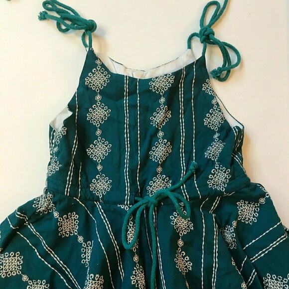 Wildling Well Dressed Wolf Girls Teal Nico Dress 18M - Picture 5 of 5